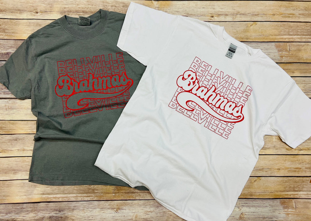 Bellville Bellville Bellville Brahmas – Spirit T's