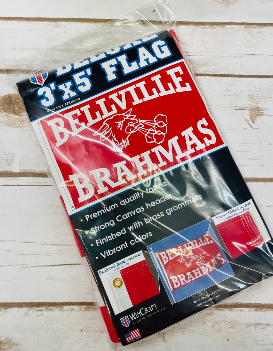 Bellville Brahmas Retro Flag – Spirit T's